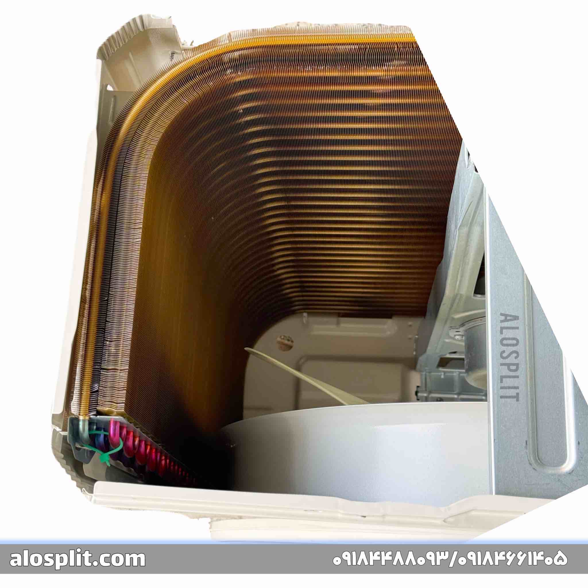 رادیاتور دولایه پهن تمام‌مسی